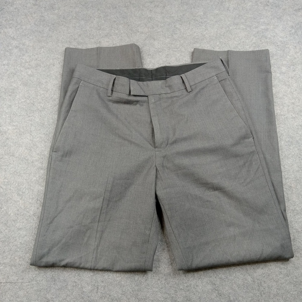 Kenneth Cole Reaction Men's Gray Dress Chinos